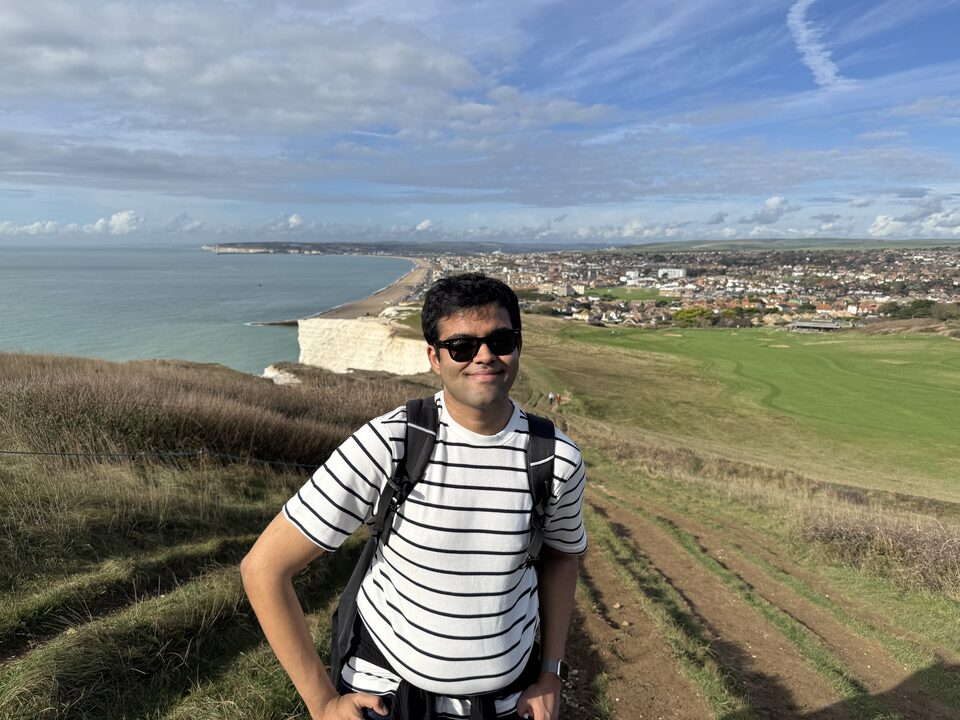Atman Shah on the Seven Sisters coast